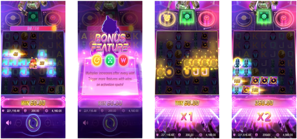 Rave Party Fever สล็อตแจกเครดิตฟรี